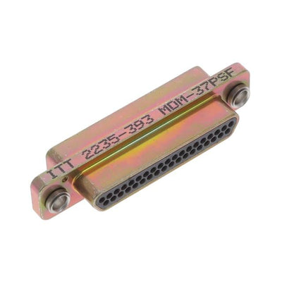 MDM-37PSF by ITT Cannon, LLC - CONNECTOR MICRO-D PLUG 37POS PNL MNT