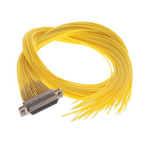 MDM-51PH001F-A174 by ITT Cannon, LLC - MICRO 51 PIN 18"" YEL FLOAT
