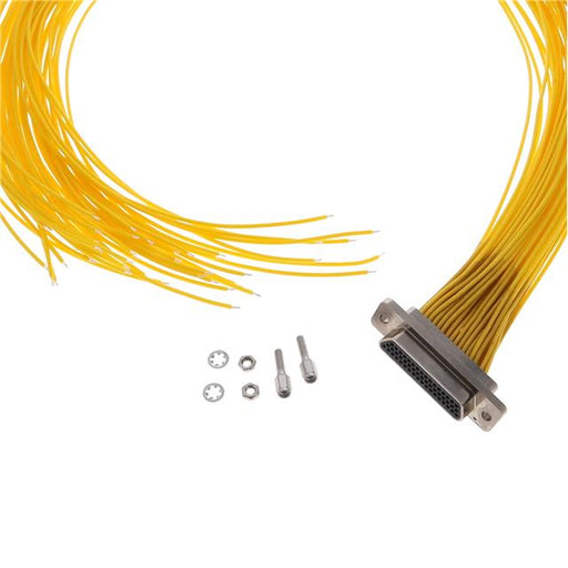 MDM-51PH001P-A174 by ITT Cannon, LLC - MICRO 51 PIN 18"" YEL JACKP