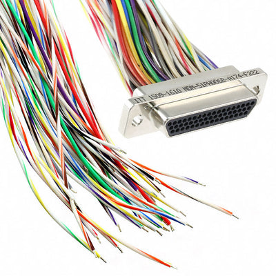 MDM-51PH006B-A174-F222 by ITT Cannon, LLC - CABLE ASY D TO WIRE 51P 914.4MM