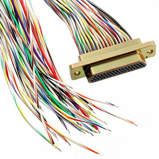MDM-51PH006B-F222 by ITT Cannon, LLC - CABLE ASY D TO WIRE 51P 914.4MM