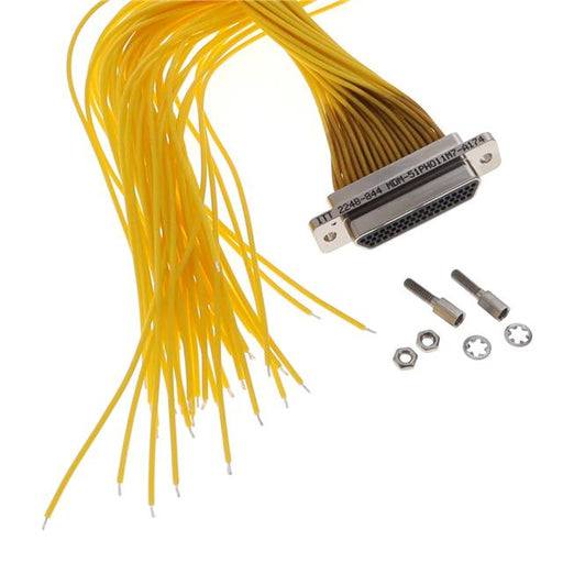 MDM-51PH011M7-A174 by ITT Cannon, LLC - MDM 51 P WIRED - 36"" YELLOW