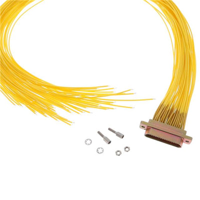 MDM-51SH001M7 by ITT Cannon, LLC - MDM 51 S WIRED - 18"" YELLOW
