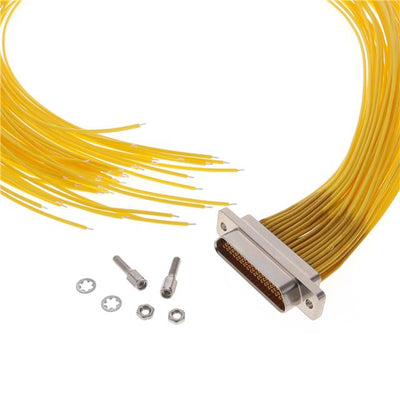 MDM-51SH001P-A174 by ITT Cannon, LLC - MICRO 51C PIN 18"" YEL JACKP