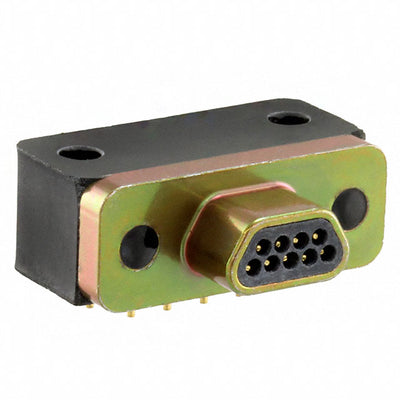 MDM-9PCBR-F222 by ITT Cannon, LLC - CONNECTOR MICRO-D PLUG 9POS R/A SLDR