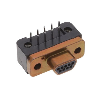 MDM-9PCBR-T by ITT Cannon, LLC - CONNECTOR MICRO-D PLUG 9POS R/A SLDR