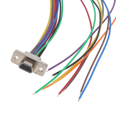 MDM-9PH003B-A174 by ITT Cannon, LLC - CABLE ASY D TO WIRE 9P 457.2MM