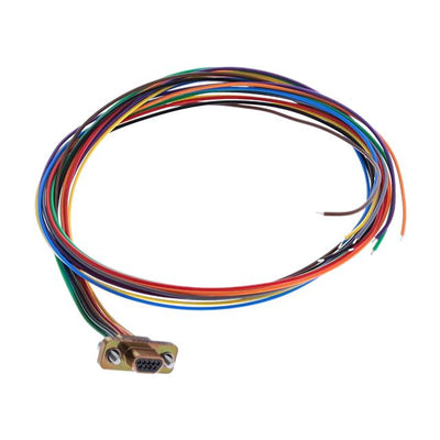 MDM-9PH003L by ITT Cannon, LLC - CABLE ASY D TO WIRE 9P 457.2MM
