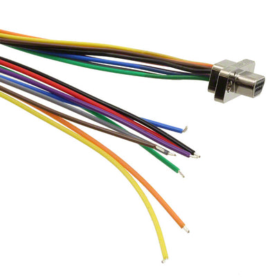 MDM-9PH006B-A174-F222 by ITT Cannon, LLC - CABLE ASY D TO WIRE 9P 914.4MM