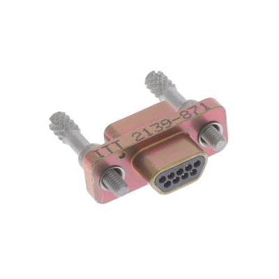 MDM-9PSK by ITT Cannon, LLC - CONNECTOR MICRO-D PLUG 9POS PNL MNT