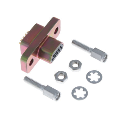 MDM-9PSP by ITT Cannon, LLC - CONNECTOR MICRO-D PLUG 9POS PNL MNT