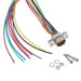 MDM-9SH003P-A174 by ITT Cannon, LLC - CABLE ASY D TO WIRE 9P 457.2MM