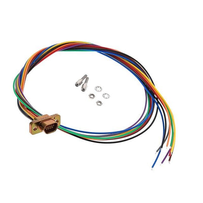 MDM-9SH003P by ITT Cannon, LLC - MICRO-D PLUG 9POS SKT 18"" WIRE
