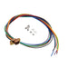 MDM-9SH003P by ITT Cannon, LLC - MICRO-D PLUG 9POS SKT 18"" WIRE