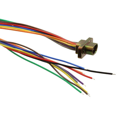 MDM-9SH006B-F222 by ITT Cannon, LLC - CABLE ASY MICD TO WIR 9P 914.4MM