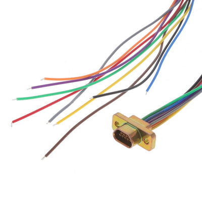MDM-9SH046B by ITT Cannon, LLC - CABLE ASSY D TO WIRE 9P 1.83M