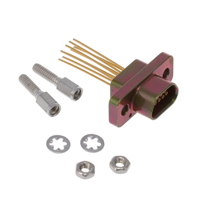 MDM-9SL1P by ITT Cannon, LLC - CONNECTOR MICRO-D RCPT 9POS PNL MNT