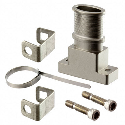MDM-BT-15TE-SJS by ITT Cannon, LLC - CONNECTOR BACKSHELL 15POS 180DEG SHLD