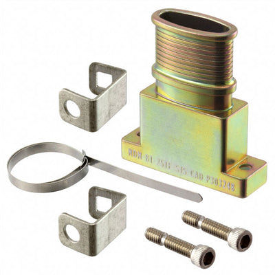 MDM-BT-25TE-SJS-CAD by ITT Cannon, LLC - CONNECTOR BACKSHELL 25POS 180DEG SHLD