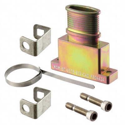 MDM-BT-31TE-SJS-CAD by ITT Cannon, LLC - CONNECTOR BACKSHELL 31POS 180DEG SHLD