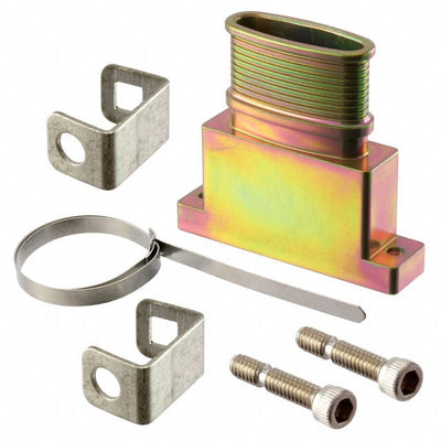 MDM-BT-37TE-SJS-CAD by ITT Cannon, LLC - CONNECTOR BACKSHELL 37POS 180DEG SHLD