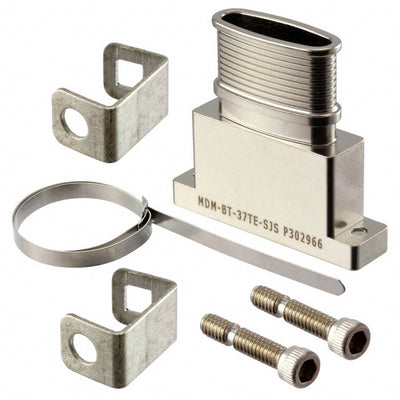MDM-BT-37TE-SJS by ITT Cannon, LLC - CONNECTOR BACKSHELL 37POS 180DEG SHLD
