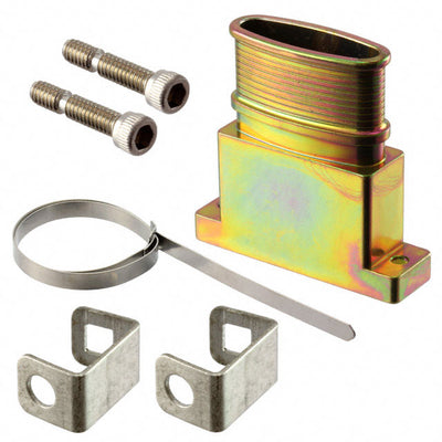 MDM-BT-51TE-SJS-CAD by ITT Cannon, LLC - CONNECTOR BACKSHELL 51POS 180DEG SHLD