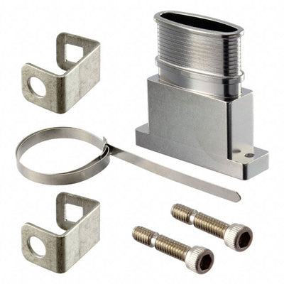 MDM-BT-51TE-SJS by ITT Cannon, LLC - CONNECTOR BACKSHELL 51POS 180DEG SHLD