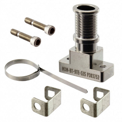 MDM-BT-9TE-SJS by ITT Cannon, LLC - CONNECTOR BACKSHELL 9POS 180DEG SHLD