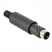 MDP-003 by Adam Tech - CONNECTOR PLUG MALE MINI DIN 3P SILV