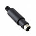 MDP-007 by Adam Tech - CONNECTOR PLUG MALE MINI DIN 7P SILV