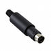 MDP-008 by Adam Tech - CONNECTOR PLUG MALE MINI DIN 8P SILV
