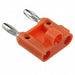 MDP-3 by Pomona Electronics - CONNECTOR DBL BAN PLUG STACK SLDRLESS