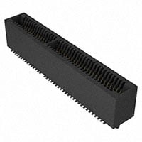 Black rectangular connector on a white background