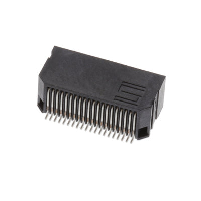 MEC6-120-02-S-D-RA1 by Samtec Inc. - CONNECTOR EDGE DUAL FMALE 40POS 0.025