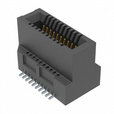 MEC8-110-01-L-DV by Samtec Inc. - CONNECTOR EDGE DUAL FMALE 20POS 0.031