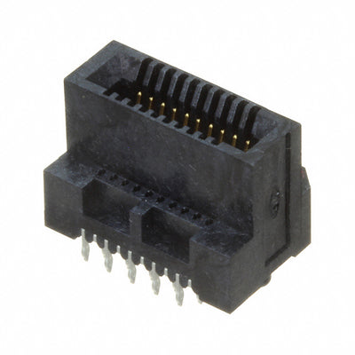 MEC8-110-02-L-VP by Samtec Inc. - CONNECTOR EDGE DUAL FMALE 20POS 0.031