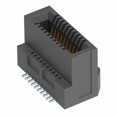 MEC8-110-02-SM-DV by Samtec Inc. - CONNECTOR EDGE DUAL FMALE 20POS 0.031
