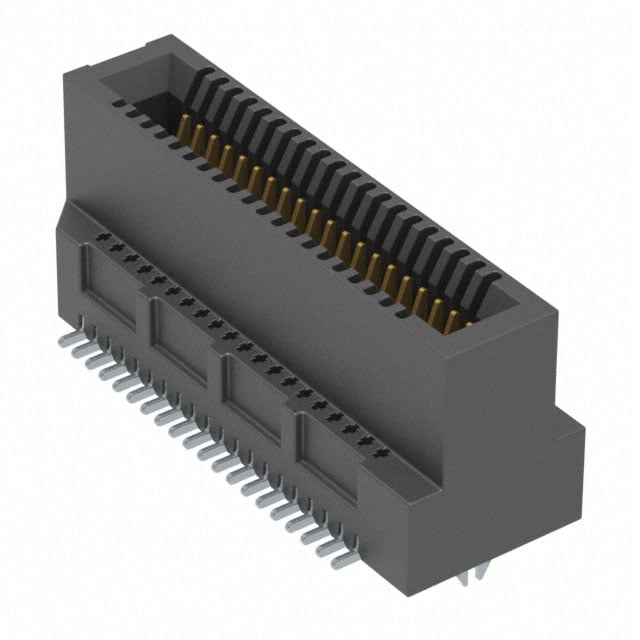 MEC8-120-01-L-DV-LC-TR by Samtec Inc. - CONNECTOR EDGE DUAL FMALE 40POS 0.031