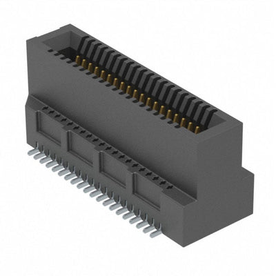 MEC8-120-01-L-DV-K-TR by Samtec Inc. - CONNECTOR EDGE DUAL FMALE 40POS 0.031