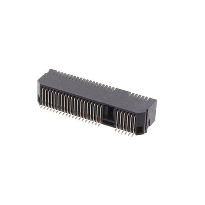 MEC8-125-02-L-D-RA1 by Samtec Inc. - CONNECTOR EDGE DUAL FMALE 50POS 0.031