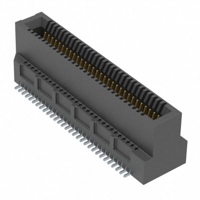 MEC8-130-01-L-DV-TR by Samtec Inc. - CONNECTOR EDGE DUAL FMALE 60POS 0.031