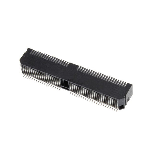 MEC8-140-02-L-D-RA1 by Samtec Inc. - CONNECTOR EDGE DUAL FMALE 80POS 0.031