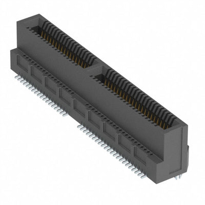 MEC8-140-02-L-DV-LC by Samtec Inc. - CONNECTOR EDGE DUAL FMALE 80POS 0.031