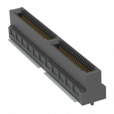 MEC8-150-01-S-DV-A-K-TR by Samtec Inc. - CONNECTOR EDGE DUAL FMALE 100POS 0.031