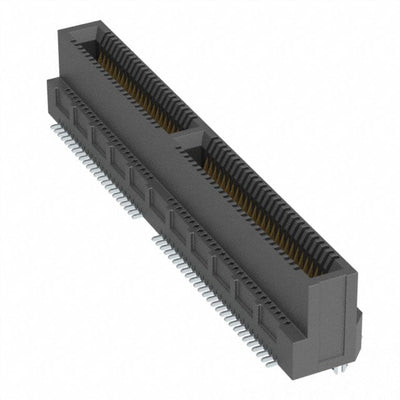 MEC8-150-02-L-DV-LC-K by Samtec Inc. - CONNECTOR EDGE DUAL FMALE 100POS 0.031