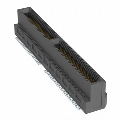 MEC8-150-02-L-DV-TR by Samtec Inc. - CONNECTOR EDGE DUAL FMALE 100POS 0.031