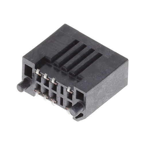 MECF-05-01-L-DV-K-TR by Samtec Inc. - CONNECTOR EDGE DUAL FMALE 10POS 0.05