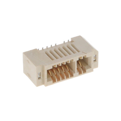 MECF-08-02-L-DV-WT by Samtec Inc. - CONNECTOR EDGE DUAL FMALE 16POS 0.05
