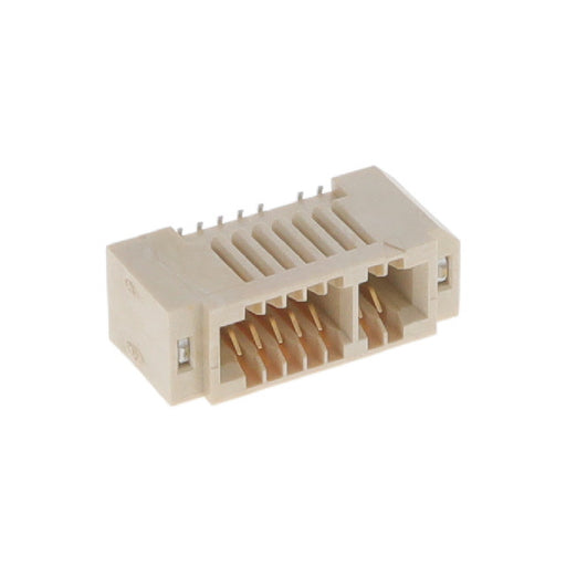 MECF-08-02-L-DV-WT by Samtec Inc. - CONNECTOR EDGE DUAL FMALE 16POS 0.05